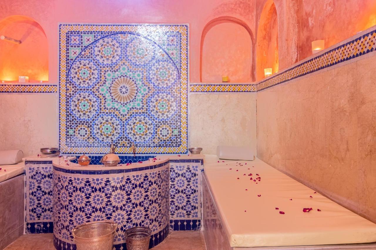 Palais Les Sources De L'Atlas & Spa El Harkat Exterior foto