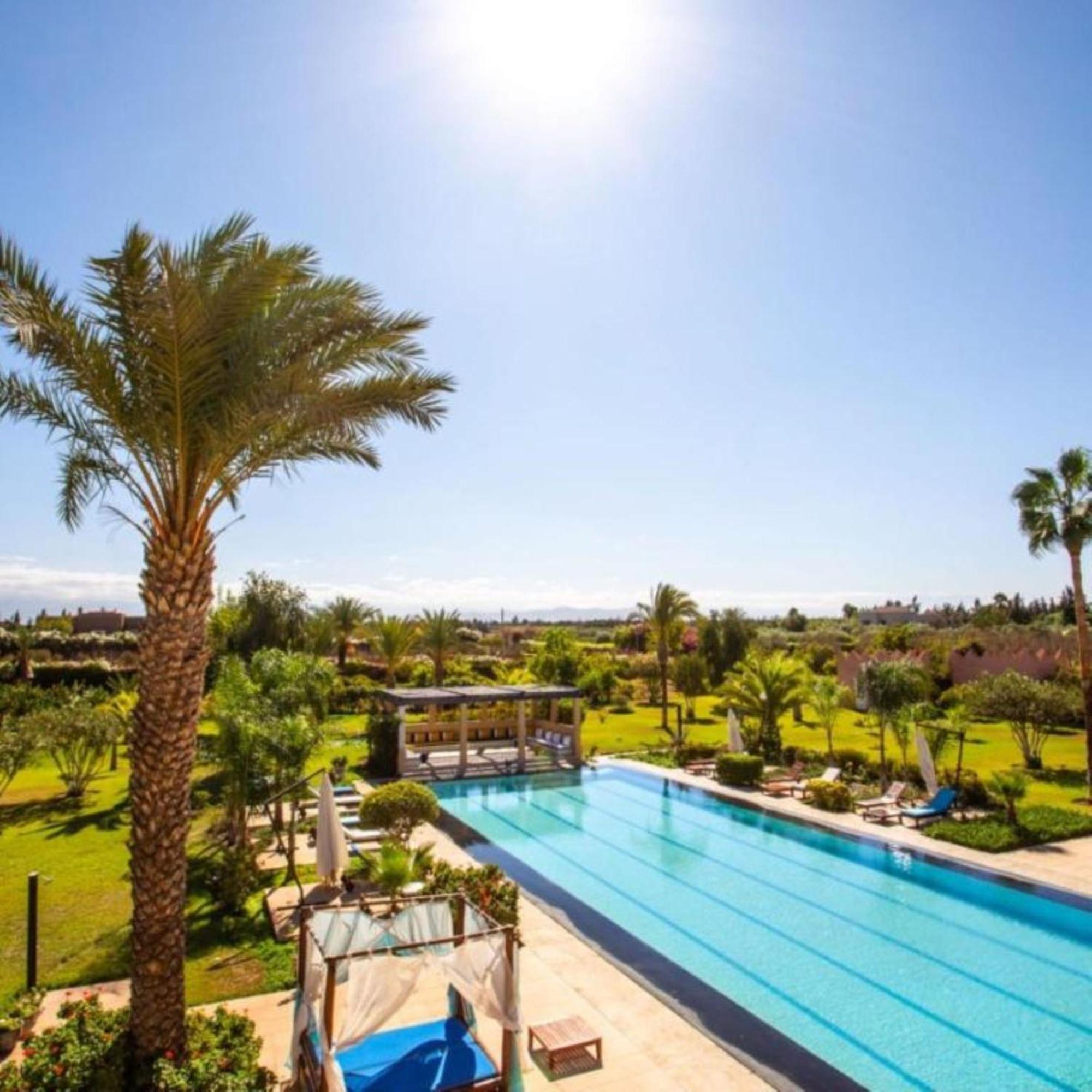 Palais Les Sources De L'Atlas & Spa El Harkat Exterior foto