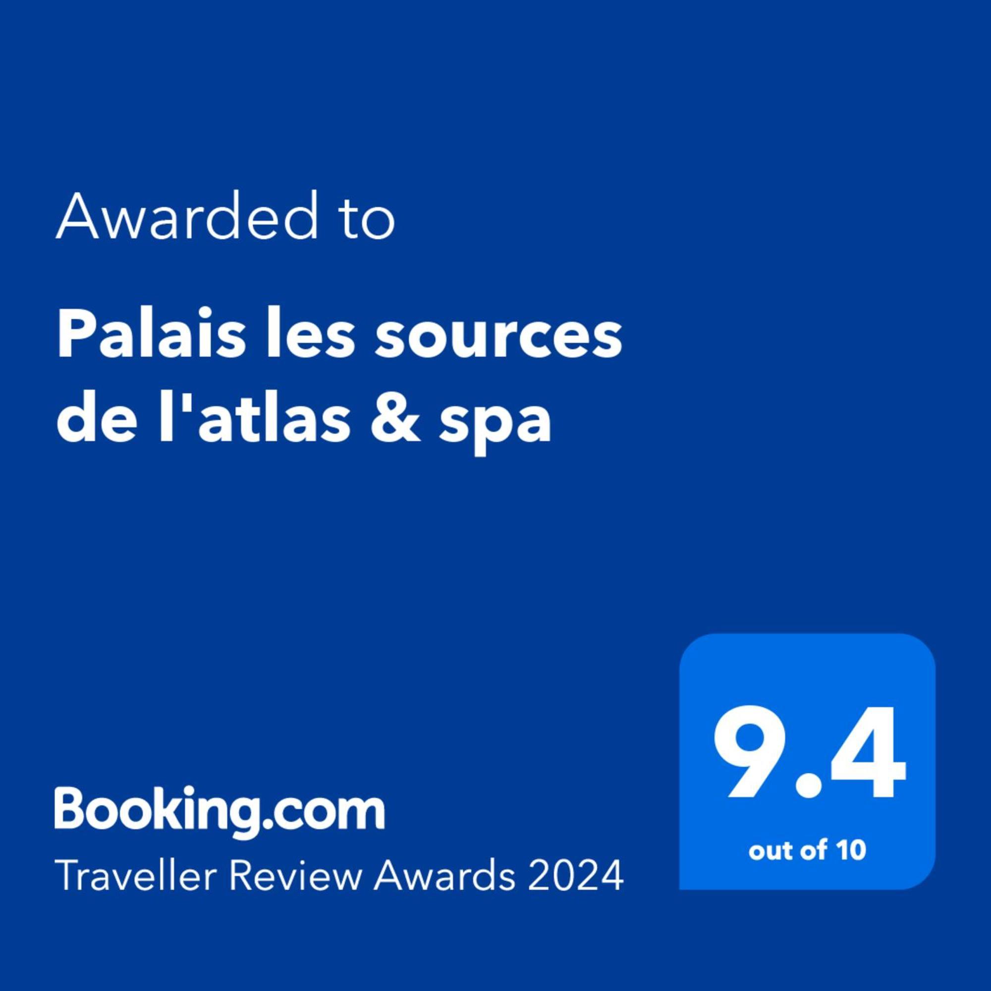 Palais Les Sources De L'Atlas & Spa El Harkat Exterior foto