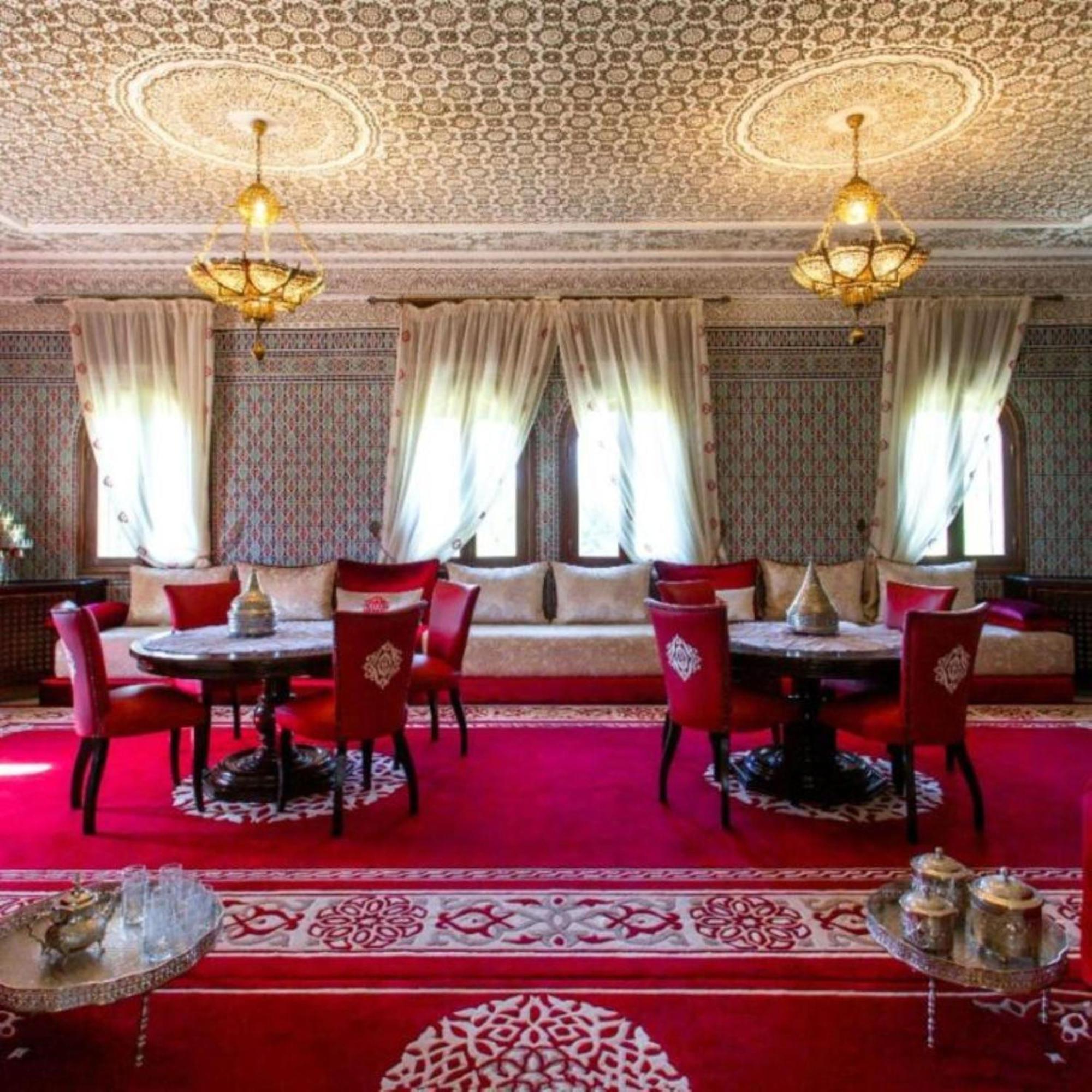 Palais Les Sources De L'Atlas & Spa El Harkat Exterior foto