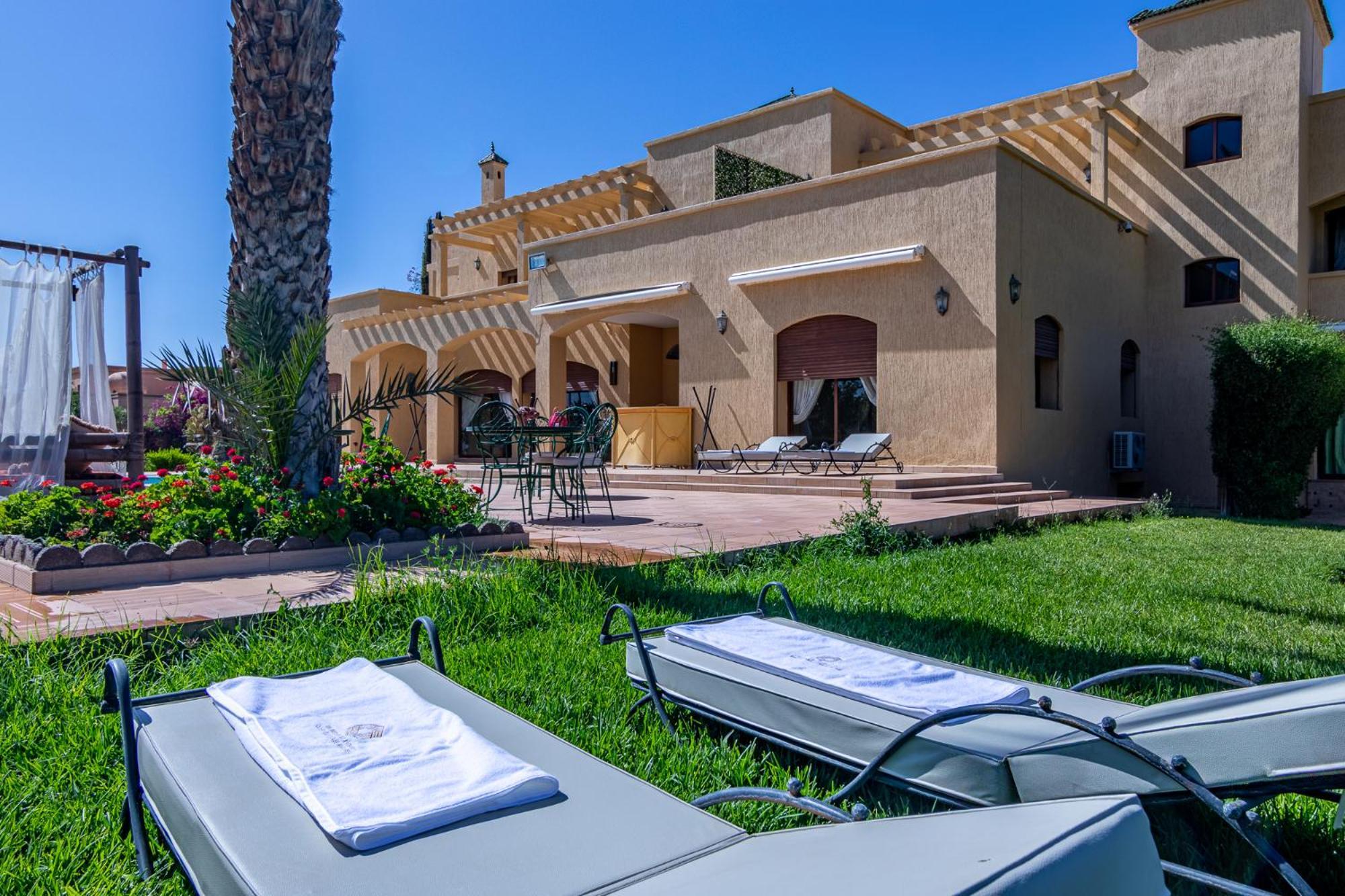 Palais Les Sources De L'Atlas & Spa El Harkat Exterior foto